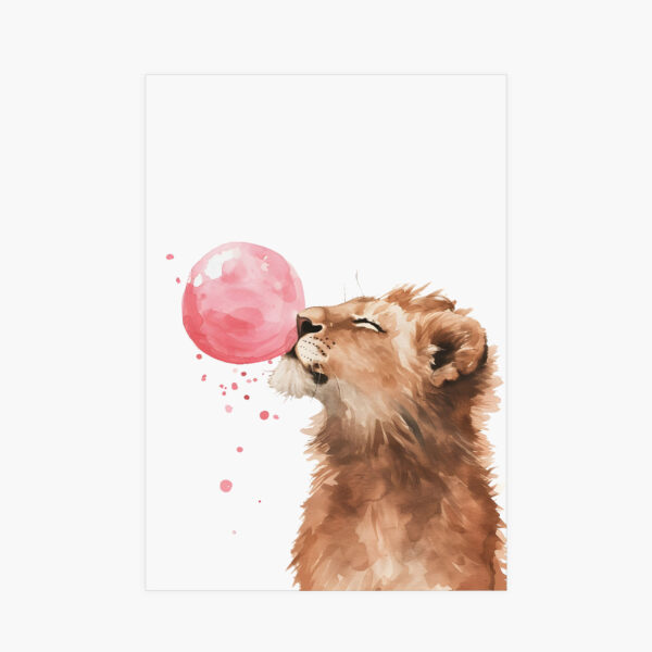 León Globo Fresa